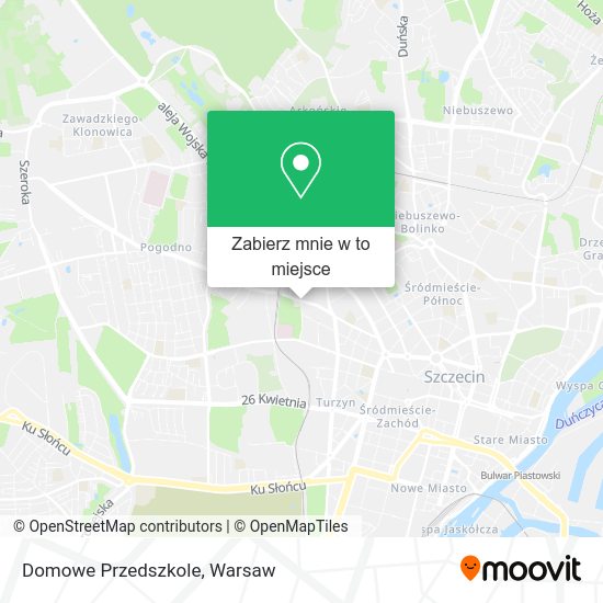 Mapa Domowe Przedszkole