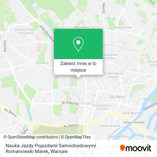 Mapa Nauka Jazdy Pojazdami Samochodowymi Romanowski Marek