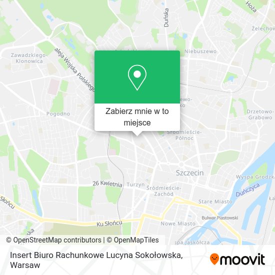 Mapa Insert Biuro Rachunkowe Lucyna Sokołowska