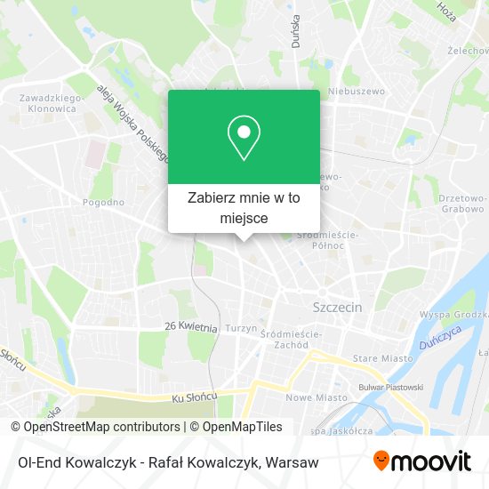 Mapa Ol-End Kowalczyk - Rafał Kowalczyk