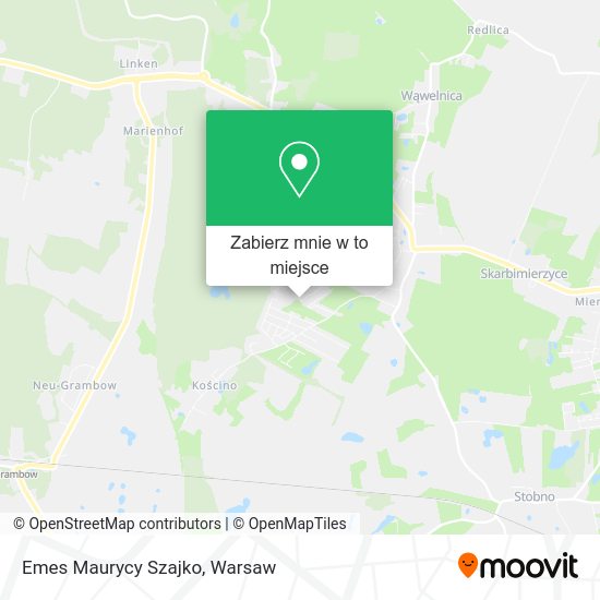 Mapa Emes Maurycy Szajko