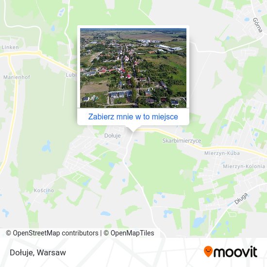 Mapa Dołuje