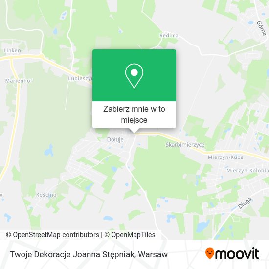 Mapa Twoje Dekoracje Joanna Stępniak