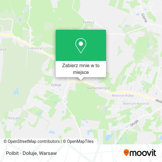 Mapa Polbit - Dołuje