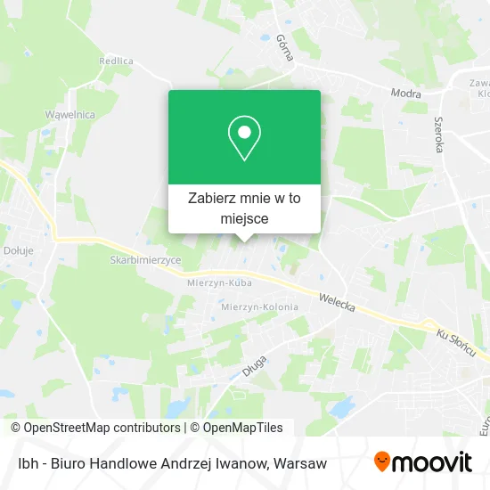 Mapa Ibh - Biuro Handlowe Andrzej Iwanow