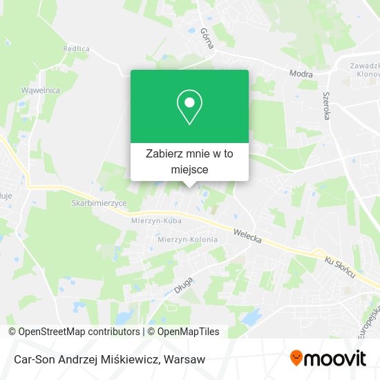 Mapa Car-Son Andrzej Miśkiewicz