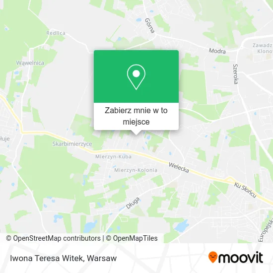 Mapa Iwona Teresa Witek
