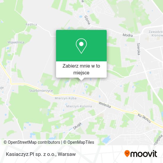 Mapa Kasiaczyz.Pl sp. z o.o.