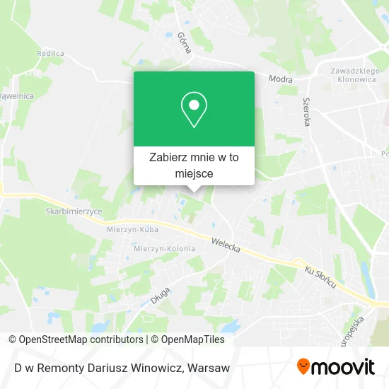 Mapa D w Remonty Dariusz Winowicz