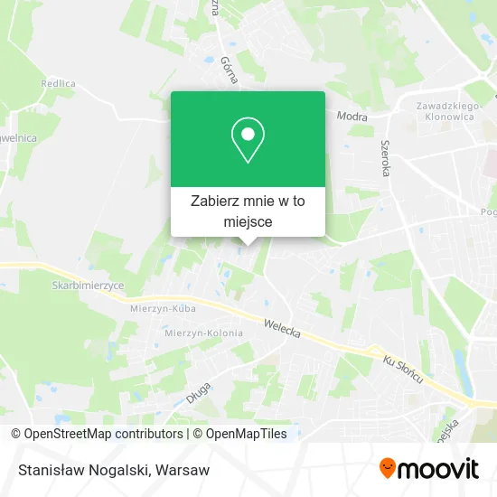 Mapa Stanisław Nogalski