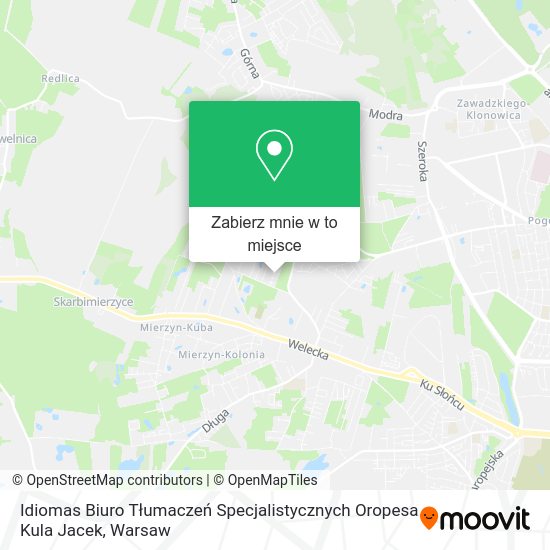 Mapa Idiomas Biuro Tłumaczeń Specjalistycznych Oropesa Kula Jacek