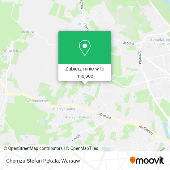 Mapa Chemza Stefan Pękala