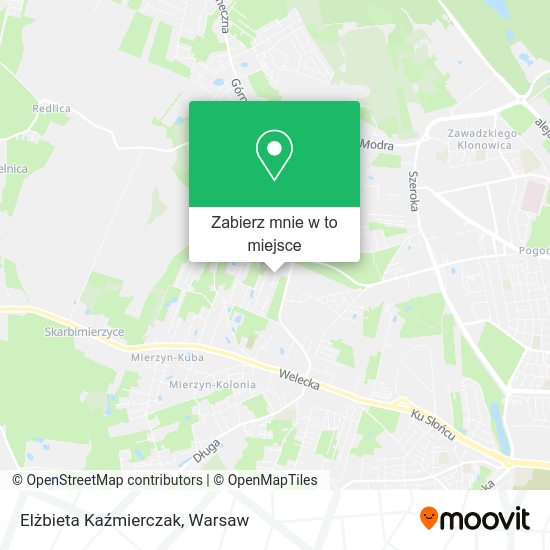 Mapa Elżbieta Kaźmierczak