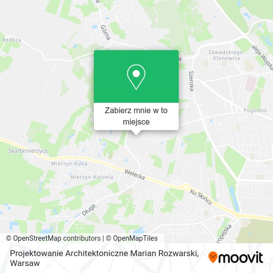 Mapa Projektowanie Architektoniczne Marian Rozwarski