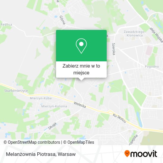 Mapa Melanżownia Piotrasa