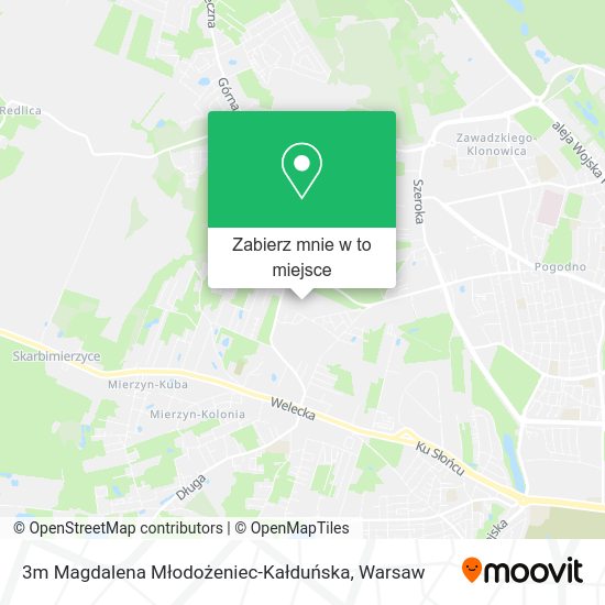 Mapa 3m Magdalena Młodożeniec-Kałduńska