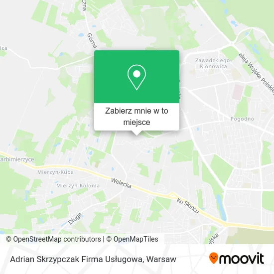 Mapa Adrian Skrzypczak Firma Usługowa