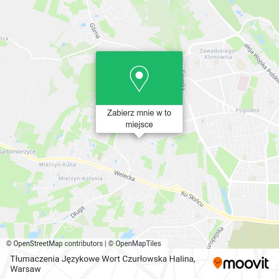 Mapa Tłumaczenia Językowe Wort Czurłowska Halina