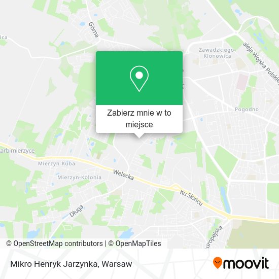 Mapa Mikro Henryk Jarzynka