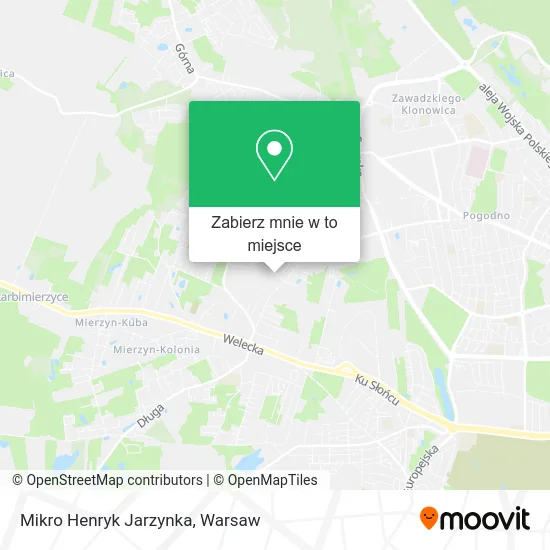 Mapa Mikro Henryk Jarzynka