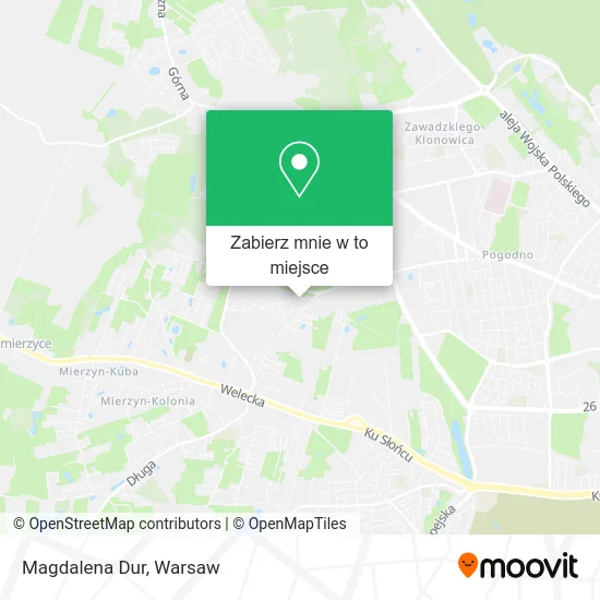 Mapa Magdalena Dur