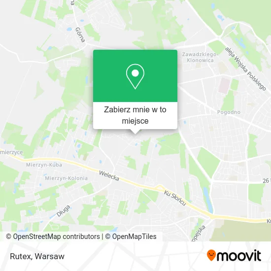 Mapa Rutex