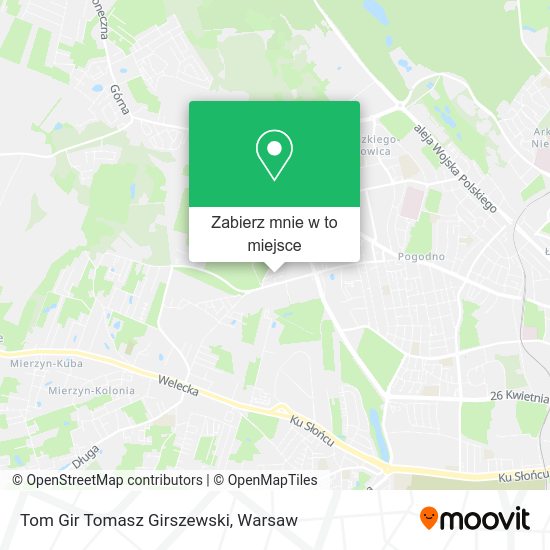 Mapa Tom Gir Tomasz Girszewski