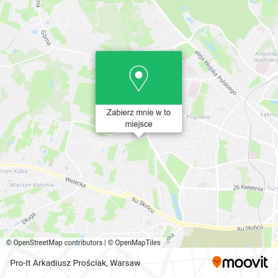 Mapa Pro-It Arkadiusz Prościak