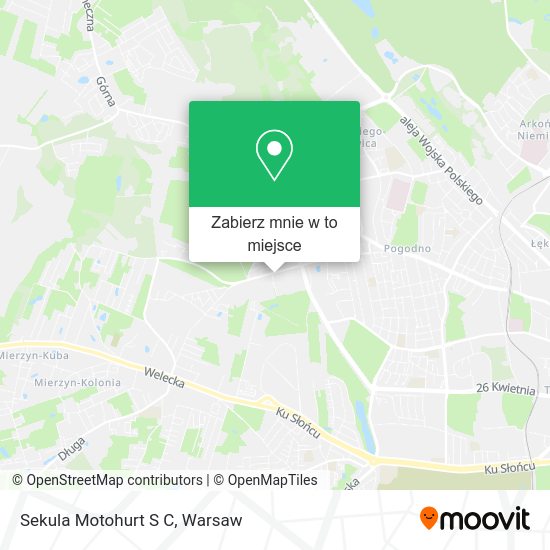 Mapa Sekula Motohurt S C