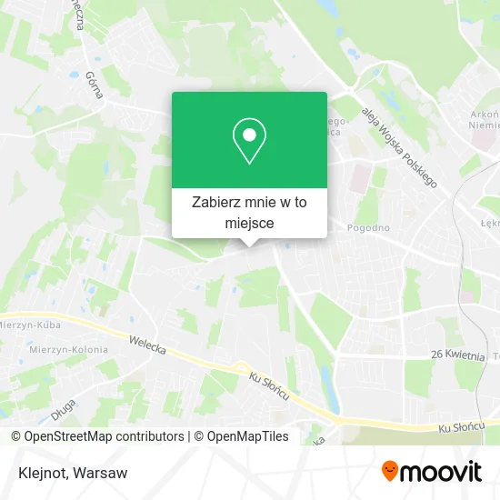 Mapa Klejnot