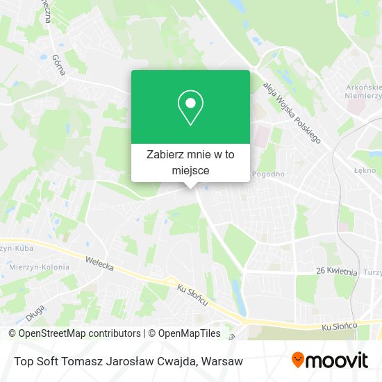 Mapa Top Soft Tomasz Jarosław Cwajda