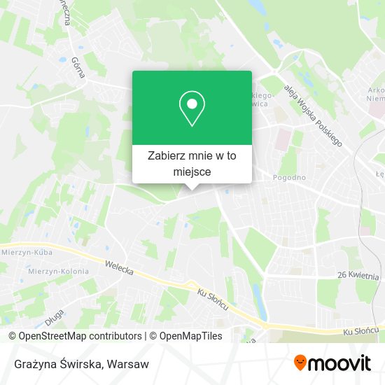 Mapa Grażyna Świrska