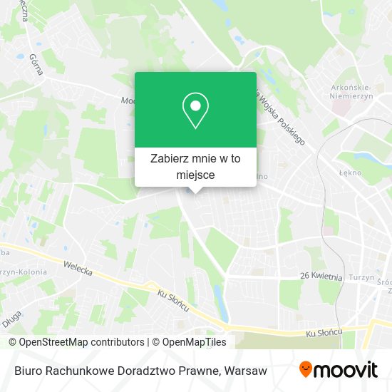 Mapa Biuro Rachunkowe Doradztwo Prawne