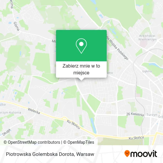 Mapa Piotrowska Golembska Dorota