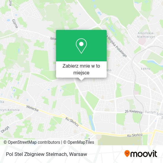 Mapa Pol Stel Zbigniew Stelmach