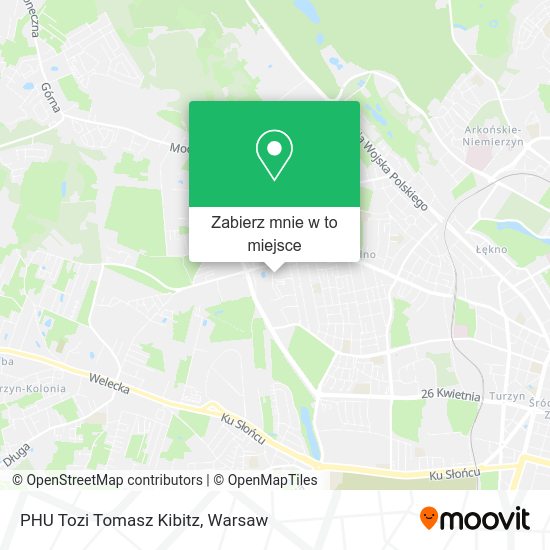 Mapa PHU Tozi Tomasz Kibitz