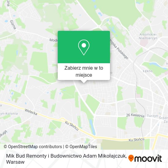 Mapa Mik Bud Remonty i Budownictwo Adam Mikołajczuk