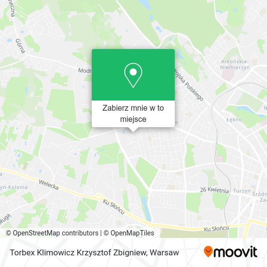 Mapa Torbex Klimowicz Krzysztof Zbigniew