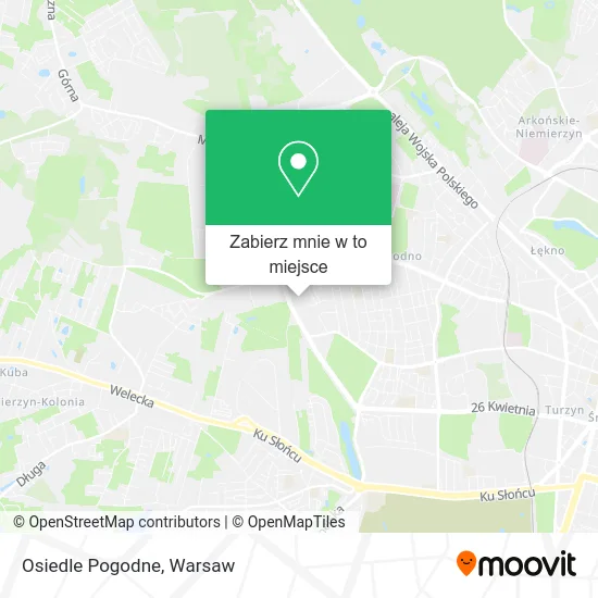 Mapa Osiedle Pogodne