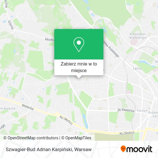 Mapa Szwagier-Bud Adrian Karpiński