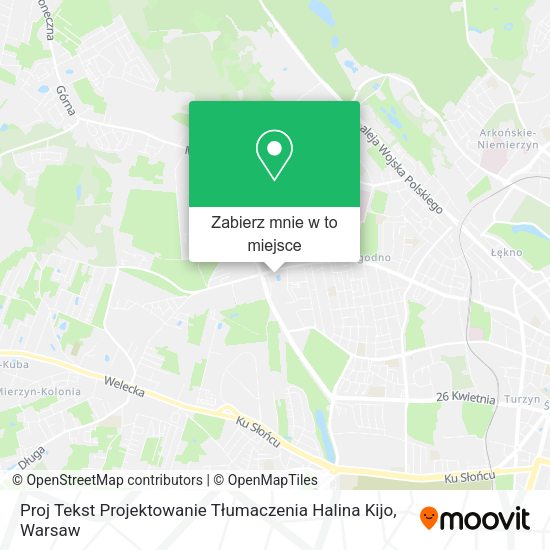 Mapa Proj Tekst Projektowanie Tłumaczenia Halina Kijo