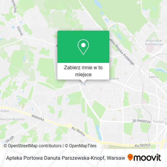 Mapa Apteka Portowa Danuta Parszewska-Knopf