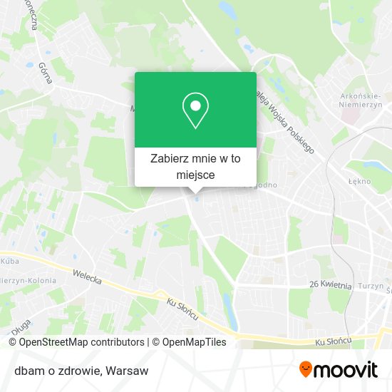 Mapa dbam o zdrowie