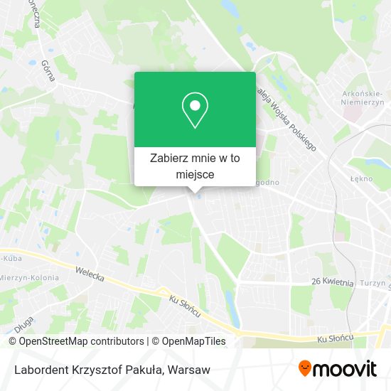 Mapa Labordent Krzysztof Pakuła