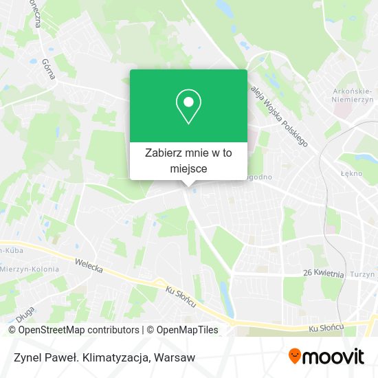 Mapa Zynel Paweł. Klimatyzacja