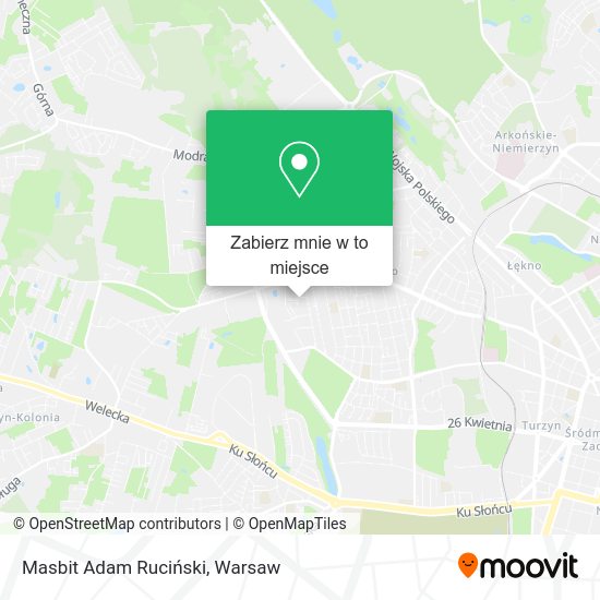 Mapa Masbit Adam Ruciński