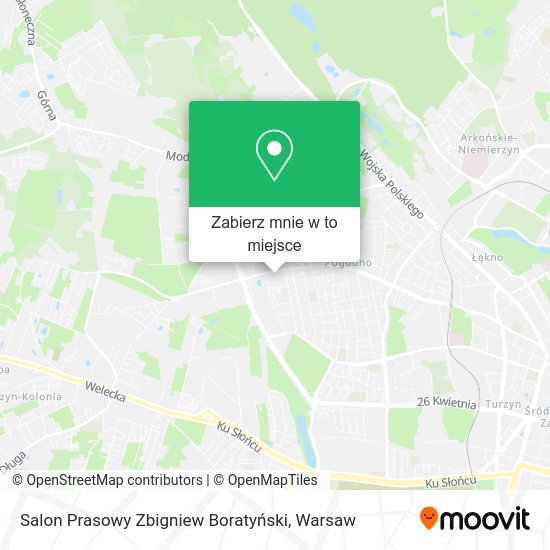 Mapa Salon Prasowy Zbigniew Boratyński