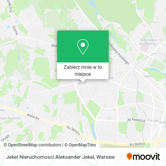 Mapa Jekel Nieruchomosci Aleksander Jekel