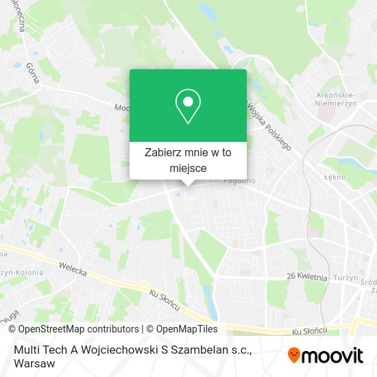 Mapa Multi Tech A Wojciechowski S Szambelan s.c.