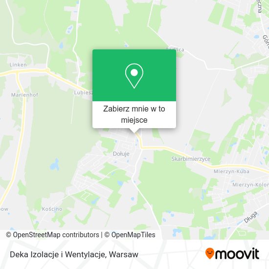 Mapa Deka Izolacje i Wentylacje